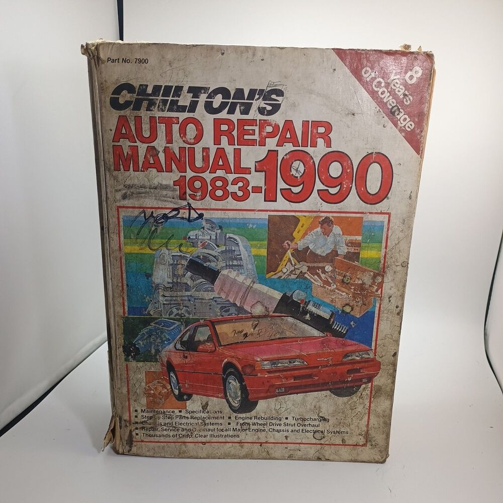 Chilton's Auto Repair Manual, 1983-1990 by Chilton Automotive 7900